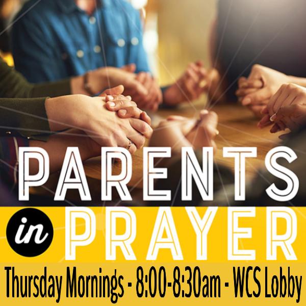 Cancelled: Parents in Prayer