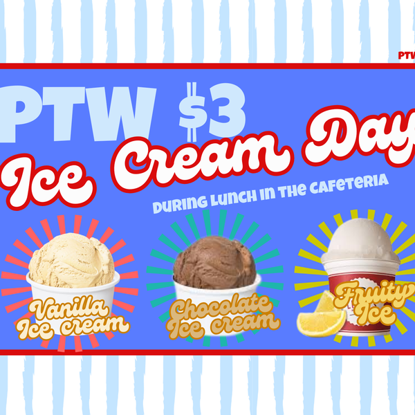 PTW $3 Ice cream