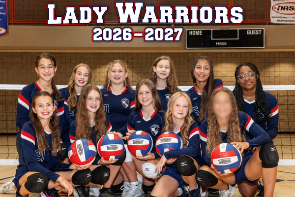 Girls Volleyball Team Photo